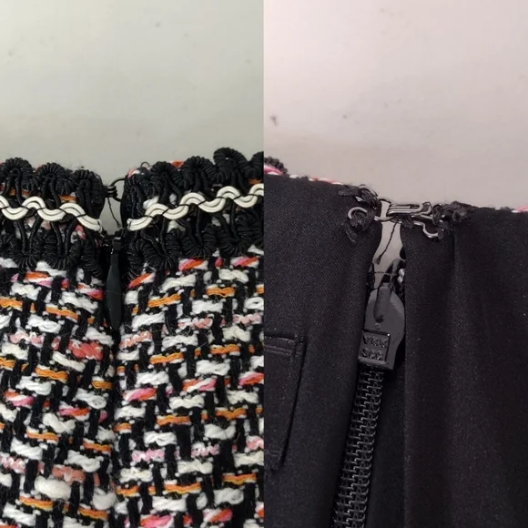 NWT Talbots Petite Women's Back Zipper Ombre Tweed Pencil Business Office Skirt - Picture 11 of 16